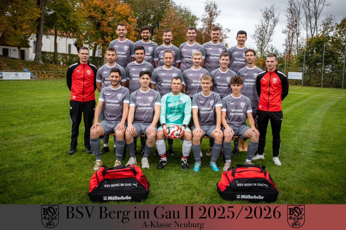 Zweite Mannschaft 2025